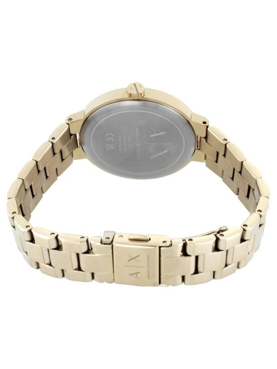NWT Armani Exchange Quartz Pink Dial Ladies Watch